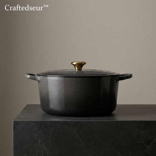 Craftedseur™ Enamel Cooking Pot